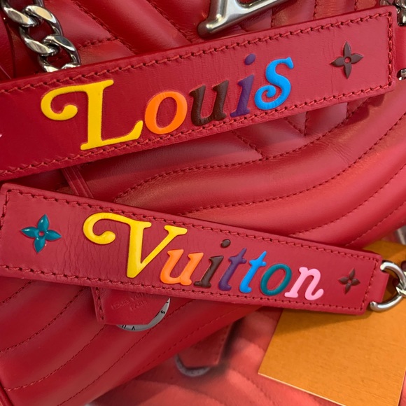 Authentic Louis Vuitton New Wave Scarlet Red Tote NEW CONDITION! - Picture 8 of 8
